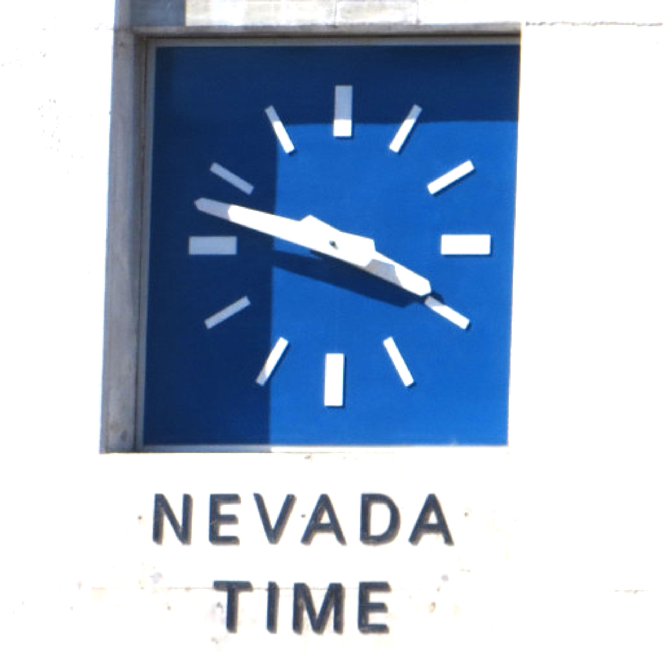 NATSCO Clock at the Hoover Dam