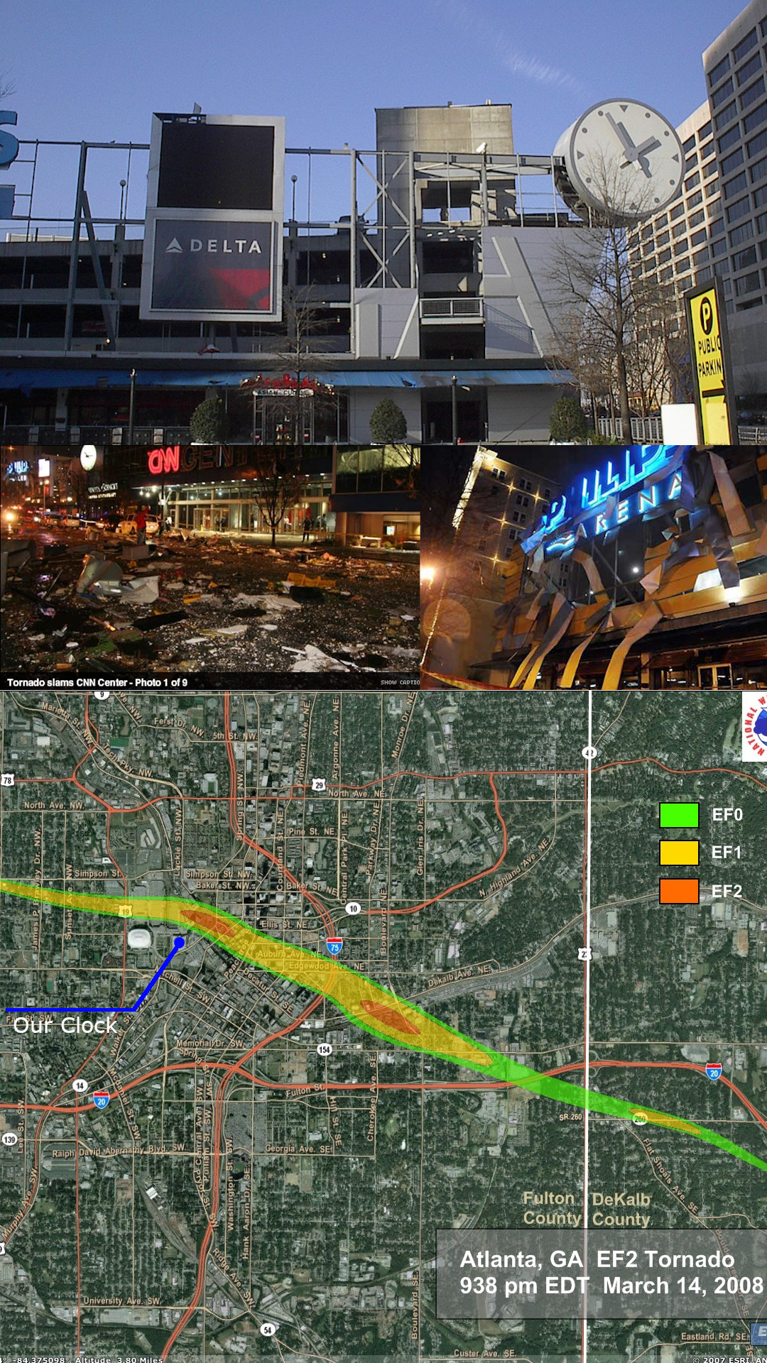 Atlanta Tornado and us